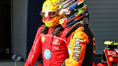 Piastri Hamilton China sprint qualifying