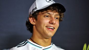 Antonelli shares thoughts on 'weird' Hamilton experience