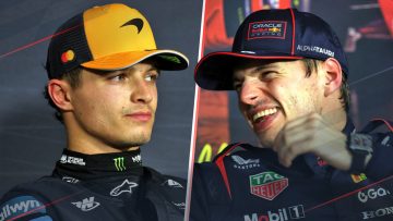 McLaren worried by 'mega' Verstappen as rain threatens
