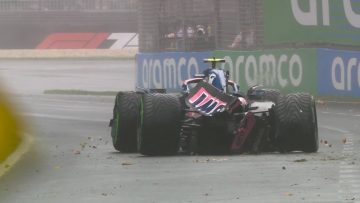 Australian GP carnage continues with two first lap crashes