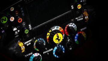 Revealed: The copycat moves Hamilton has made to his Ferrari steering wheel from Mercedes