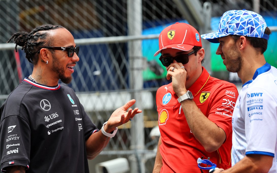 Gasly Leclerc Hamilton
