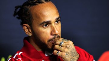Hamilton struck by Ferrari 'reality check' after Leclerc defeat