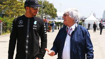 Hamilton to Ferrari move questioned by former F1 boss Ecclestone