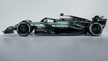 Mercedes launches first F1 car of post-Hamilton era