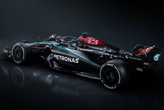 Mercedes AMG W15 E PERFORMANCE Lewis Hamilton Rear Quarter