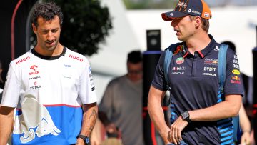 Verstappen heaps heavy praise on Ricciardo