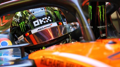 Norris Bahrain test