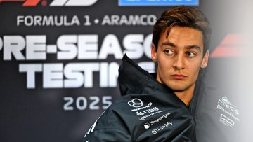 Russell declares ‘end of a chapter’ as Hamilton makes official Ferrari debut