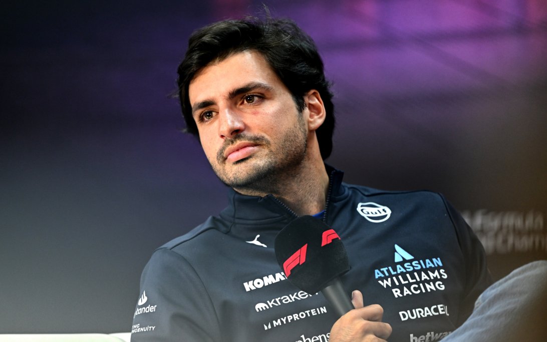 Sainz testing