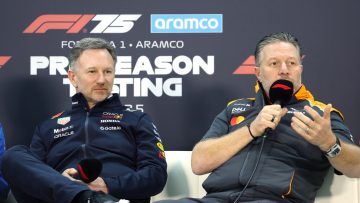 Horner hits back after Brown makes Verstappen exit prediction