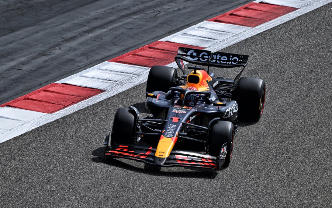 Verstappen Bahrain test general