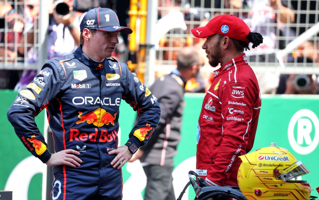 Verstappen Hamilton