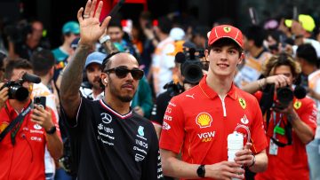 Why Hamilton was 'pulling' Bearman out of Ferrari