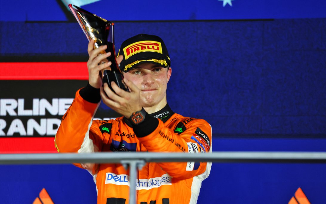 Piastri podium Singapore