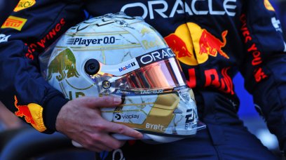 Verstappen champion helmet Abu Dhabi