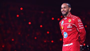 Ferrari reveal when Hamilton will first drive in pre-season testing
