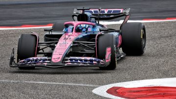 Bus causes bizarre red flag as Gasly leads F1 testing