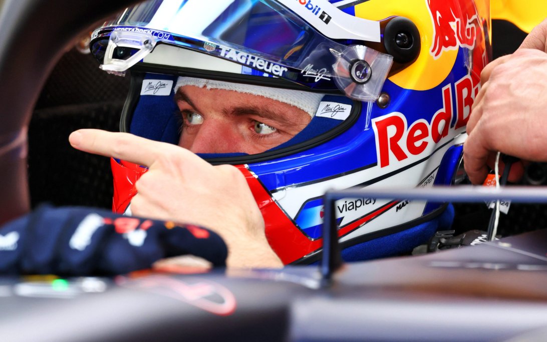 Verstappen bahrain test