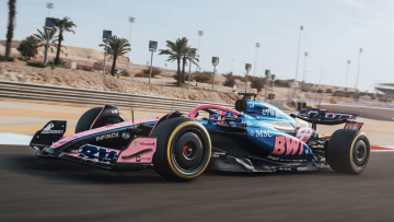 Alpine 2025 F1 car breaks cover in Bahrain